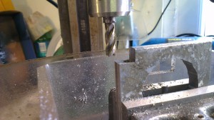 Milling shoulder for bolt